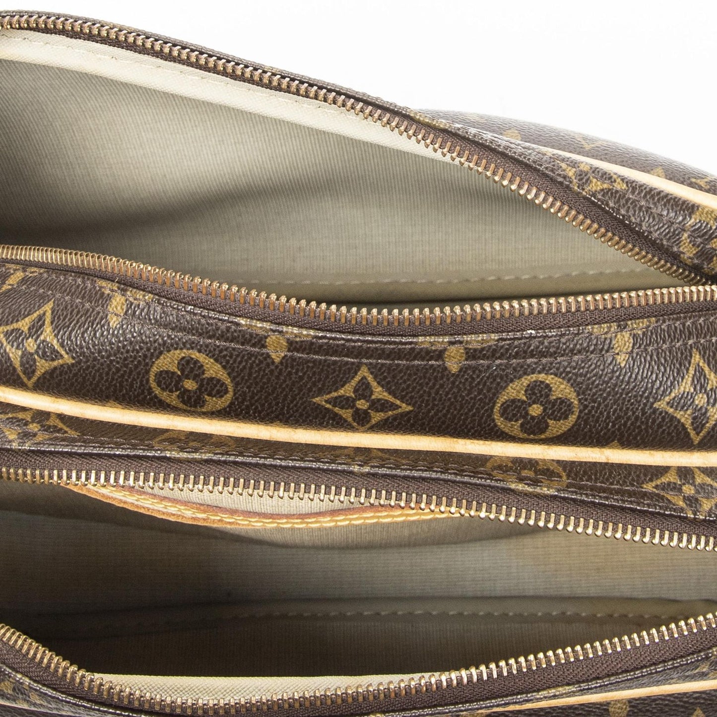 Louis Vuitton Reporter Brown Monogram Canvas Messenger — view 9