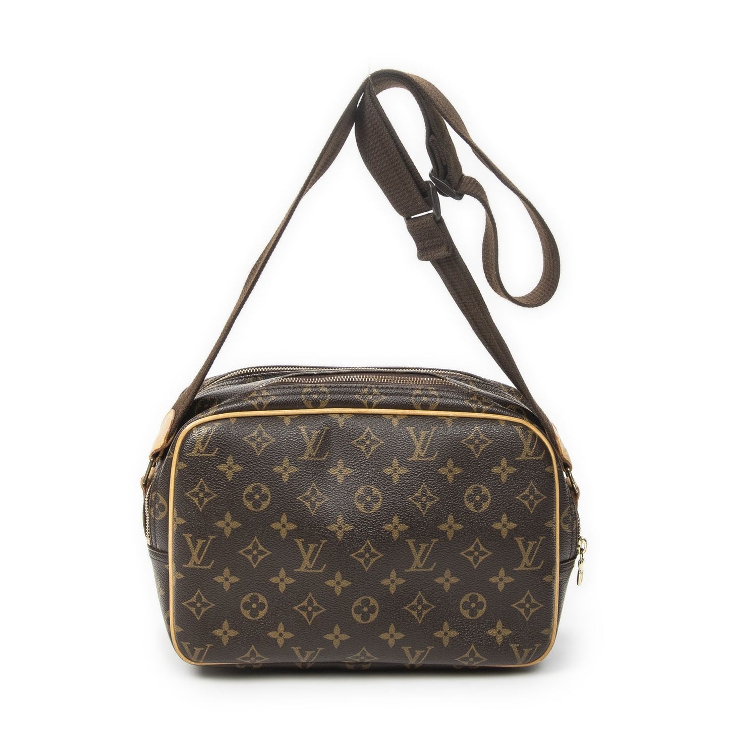 Louis Vuitton Reporter Brown Monogram Canvas Messenger — view 5