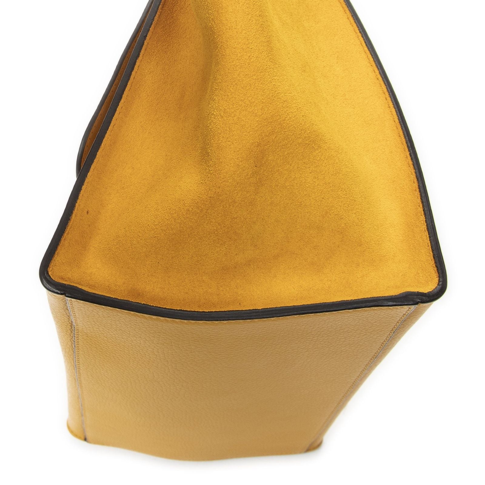 Celine yellow Gray calfskin Leather — view 8