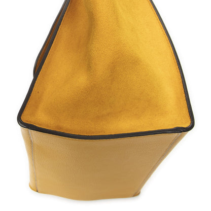 Celine yellow Gray calfskin Leather — view 8