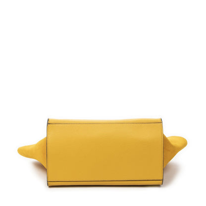 Celine yellow Gray calfskin Leather — view 6