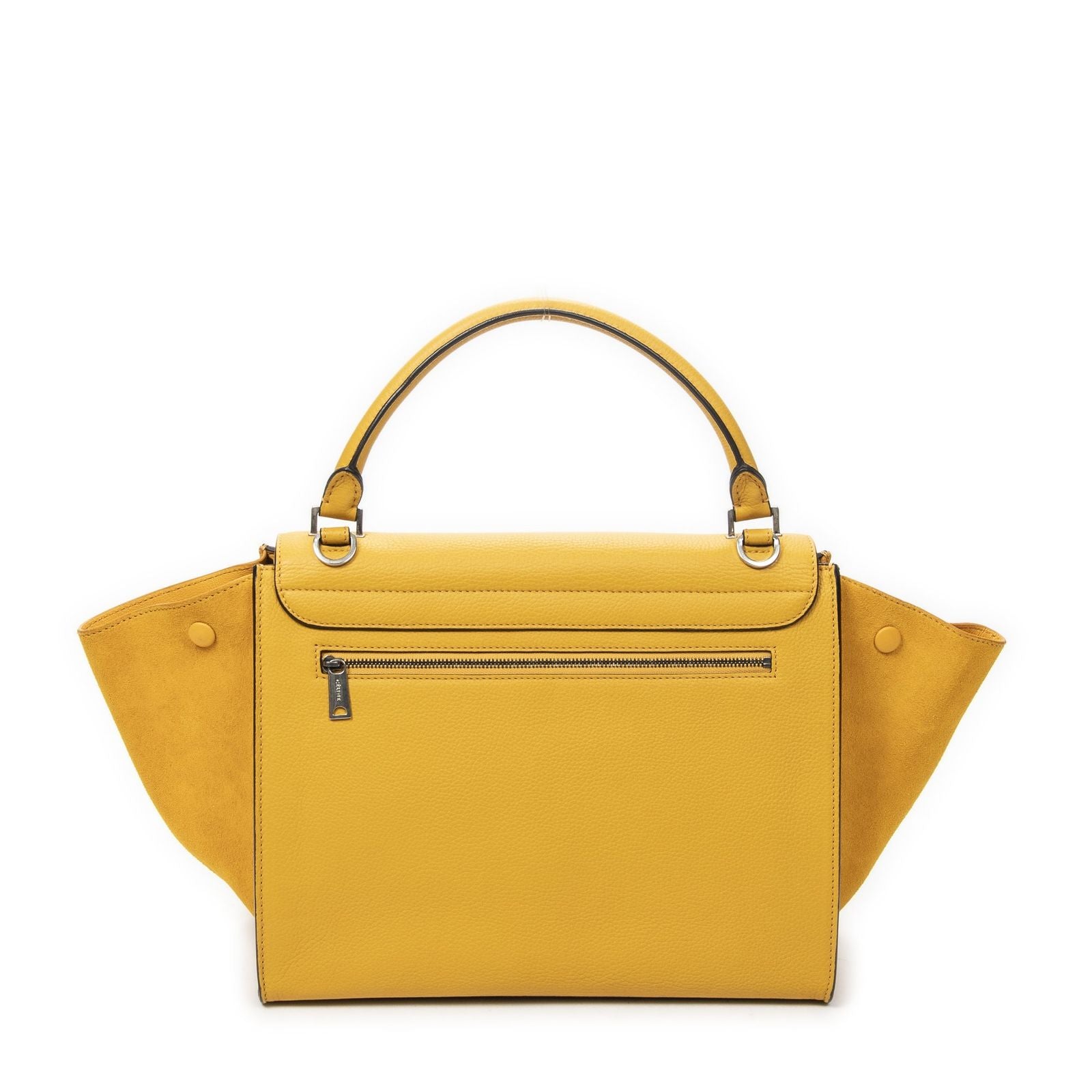 Celine yellow Gray calfskin Leather — view 5