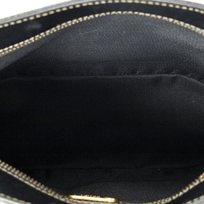 Fendi Bucket Crossbody Brown Black Pecan Stripe Canvas — view 9