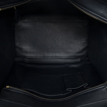 Celine Luggage Bag Navy Calfskin Leather — view 9