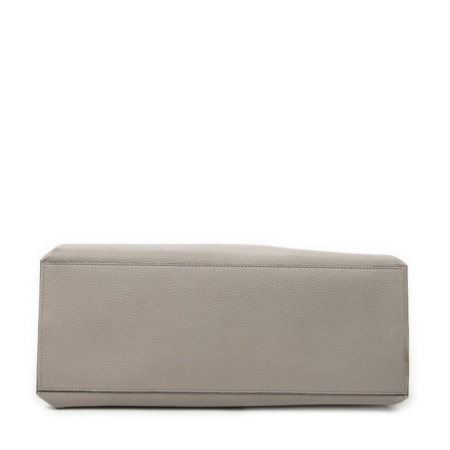 Gucci Large Daily Top Handle Gray Calfskin Leather — view 6