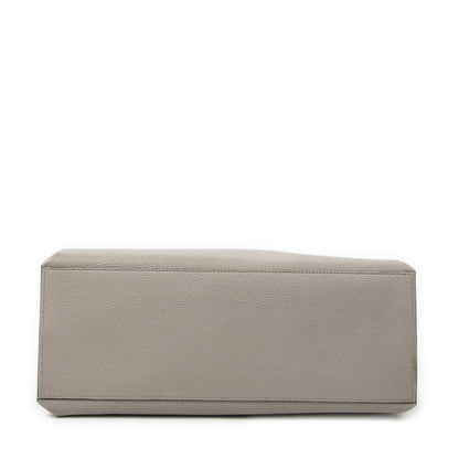 Gucci Large Daily Top Handle Gray Calfskin Leather — view 6