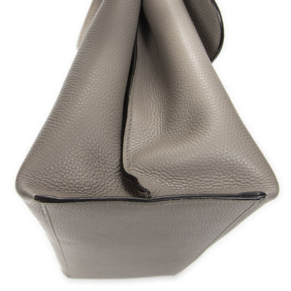 Gucci Large Daily Top Handle Gray Calfskin Leather — view 7