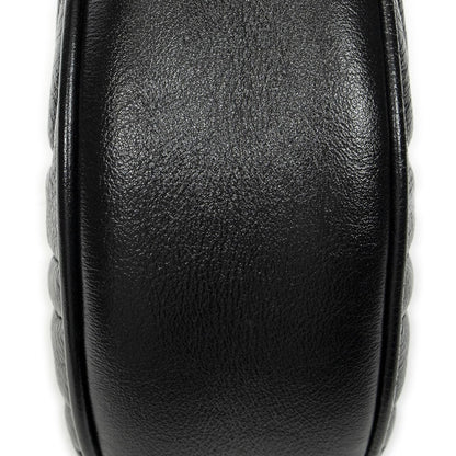 Gucci Small GG Marmont Chain Crossbody Black Matelasse Chez Blanc Leather — view 7