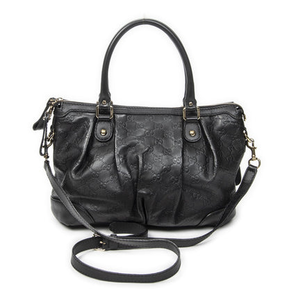 Gucci Sukey Top Handle Black Guccissima — view 5