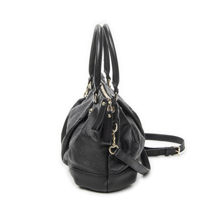 Gucci Sukey Top Handle Black Guccissima — view 3