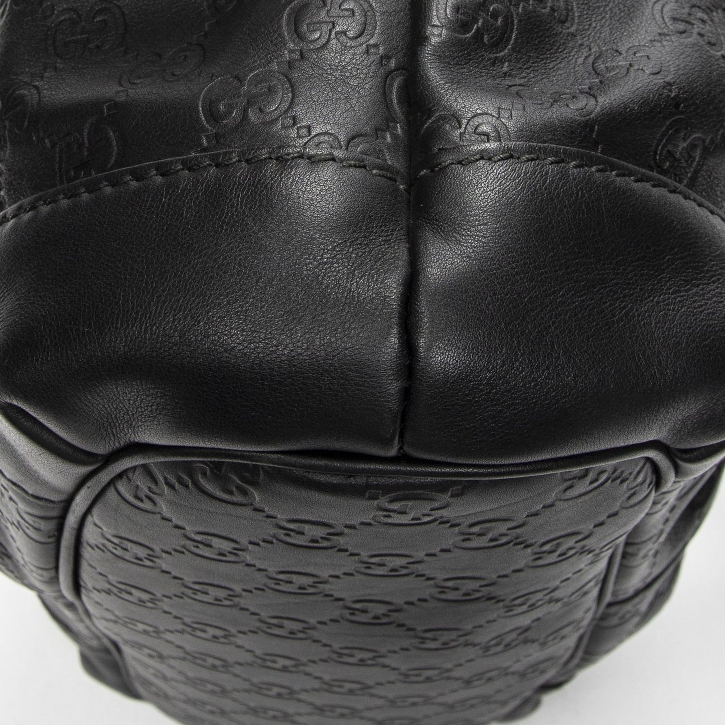 Gucci Sukey Top Handle Black Guccissima — view 8