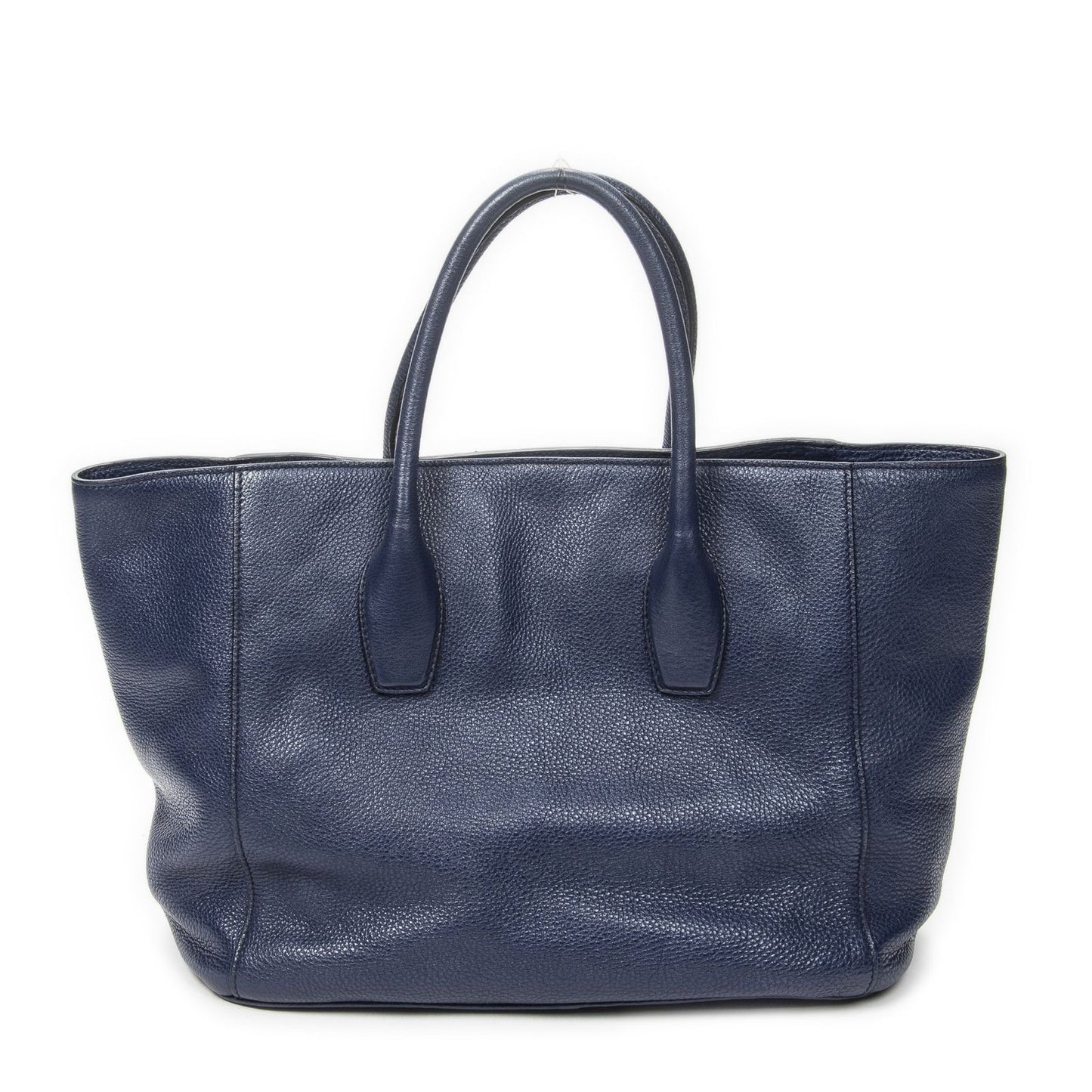 Prada Horizontal Tote Royal Blue Vitello Daino — view 5