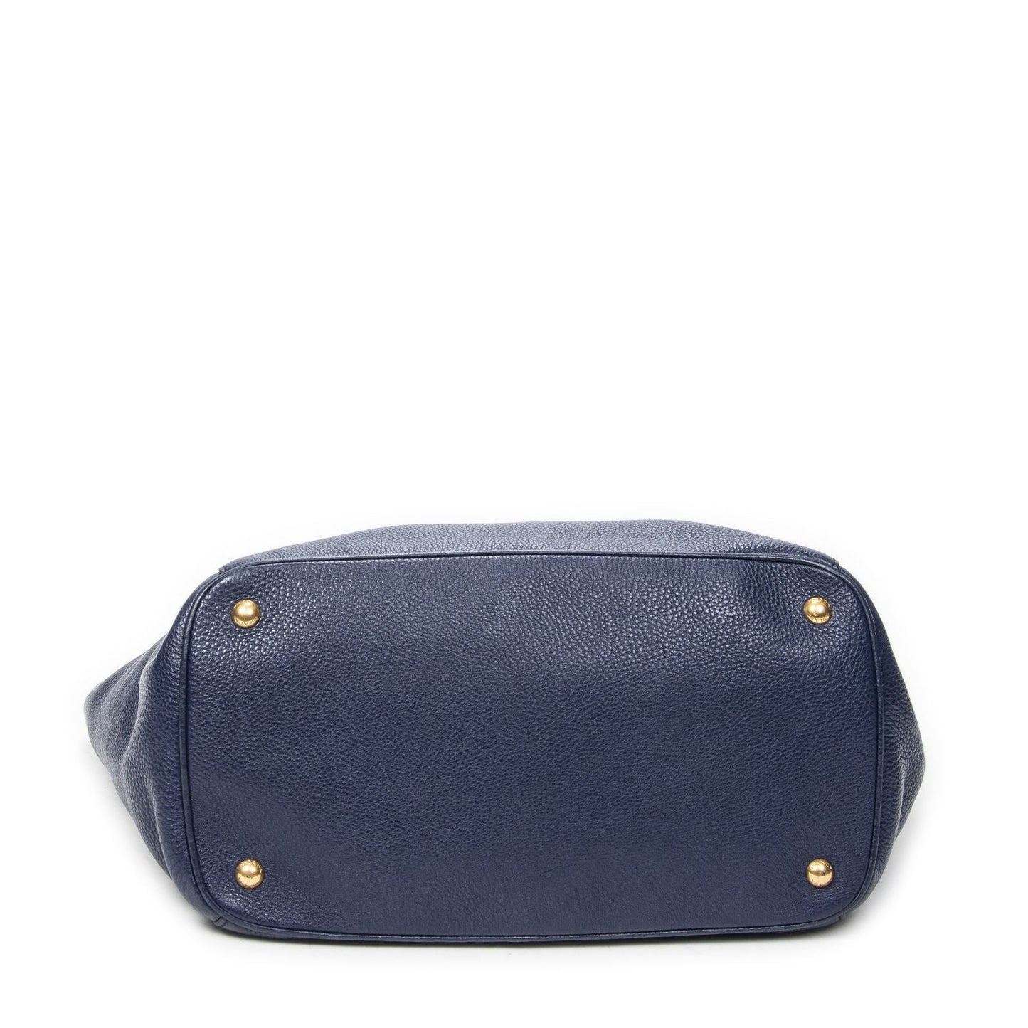 Prada Horizontal Tote Royal Blue Vitello Daino — view 6