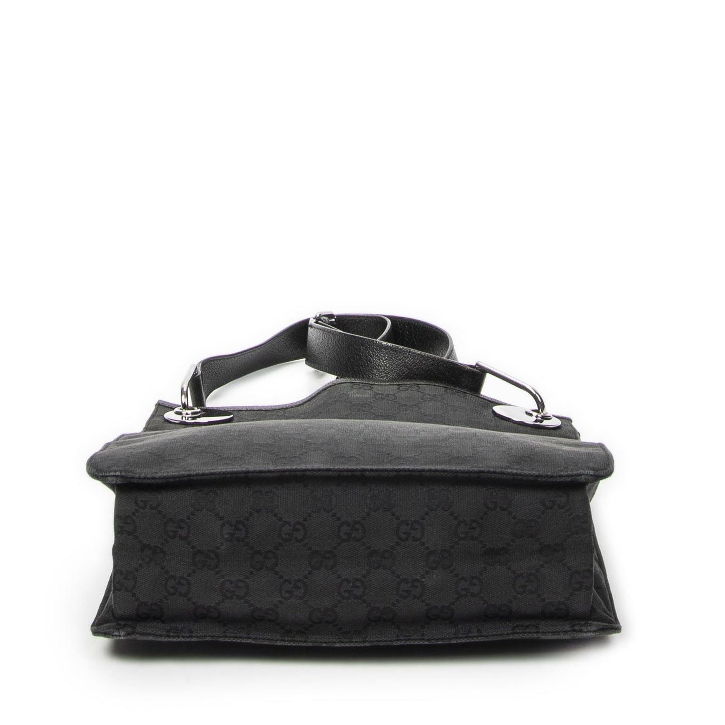 Gucci Vertical Eclipse Black GG Canvas Messenger — view 6