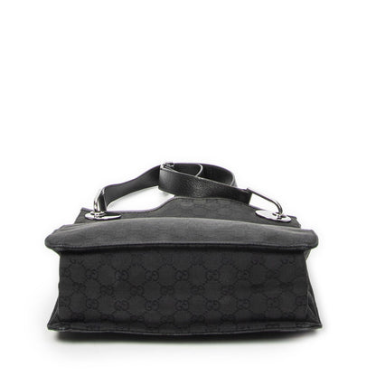 Gucci Vertical Eclipse Black GG Canvas Messenger — view 6