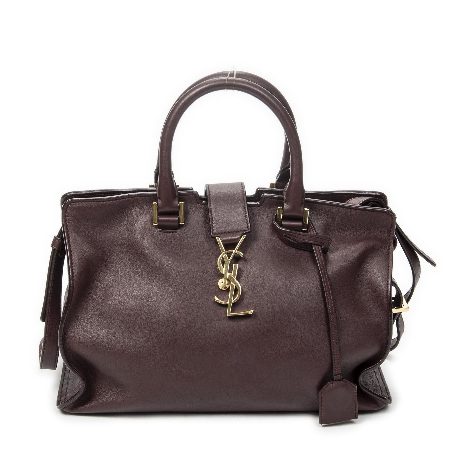 Saint Laurent Small Monogram Kababa Gandhi Smooth Calfskin Messenger