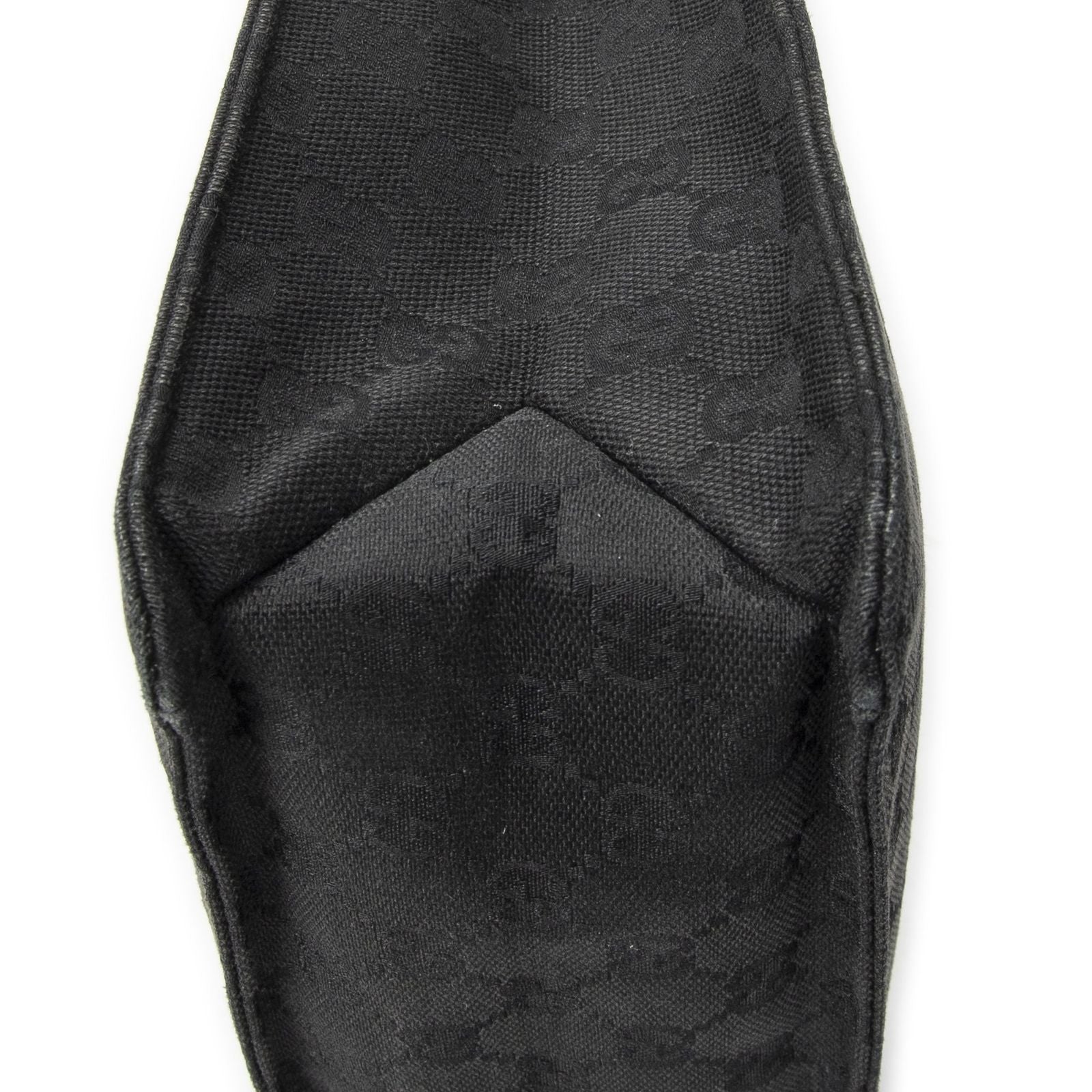 Gucci Vertical Eclipse Black GG Canvas Messenger — view 7