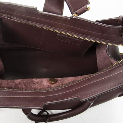 Saint Laurent Small Monogram Kababa Gandhi Smooth Calfskin Messenger — view 9