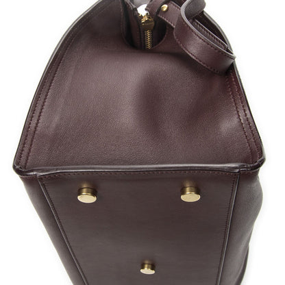 Saint Laurent Small Monogram Kababa Gandhi Smooth Calfskin Messenger — view 7