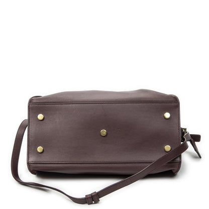 Saint Laurent Small Monogram Kababa Gandhi Smooth Calfskin Messenger — view 6