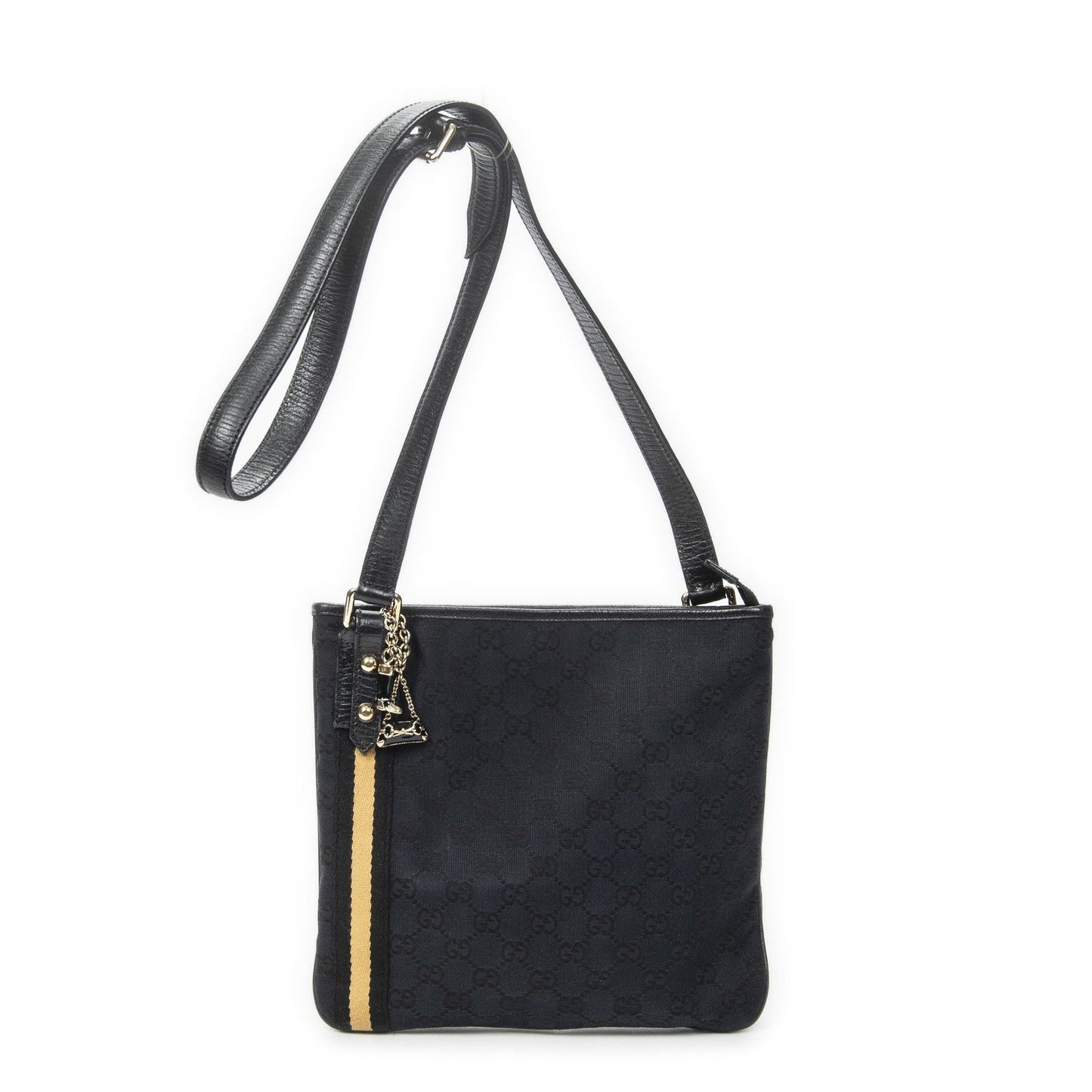 Gucci Web Jolique Crossbody Black GG Canvas