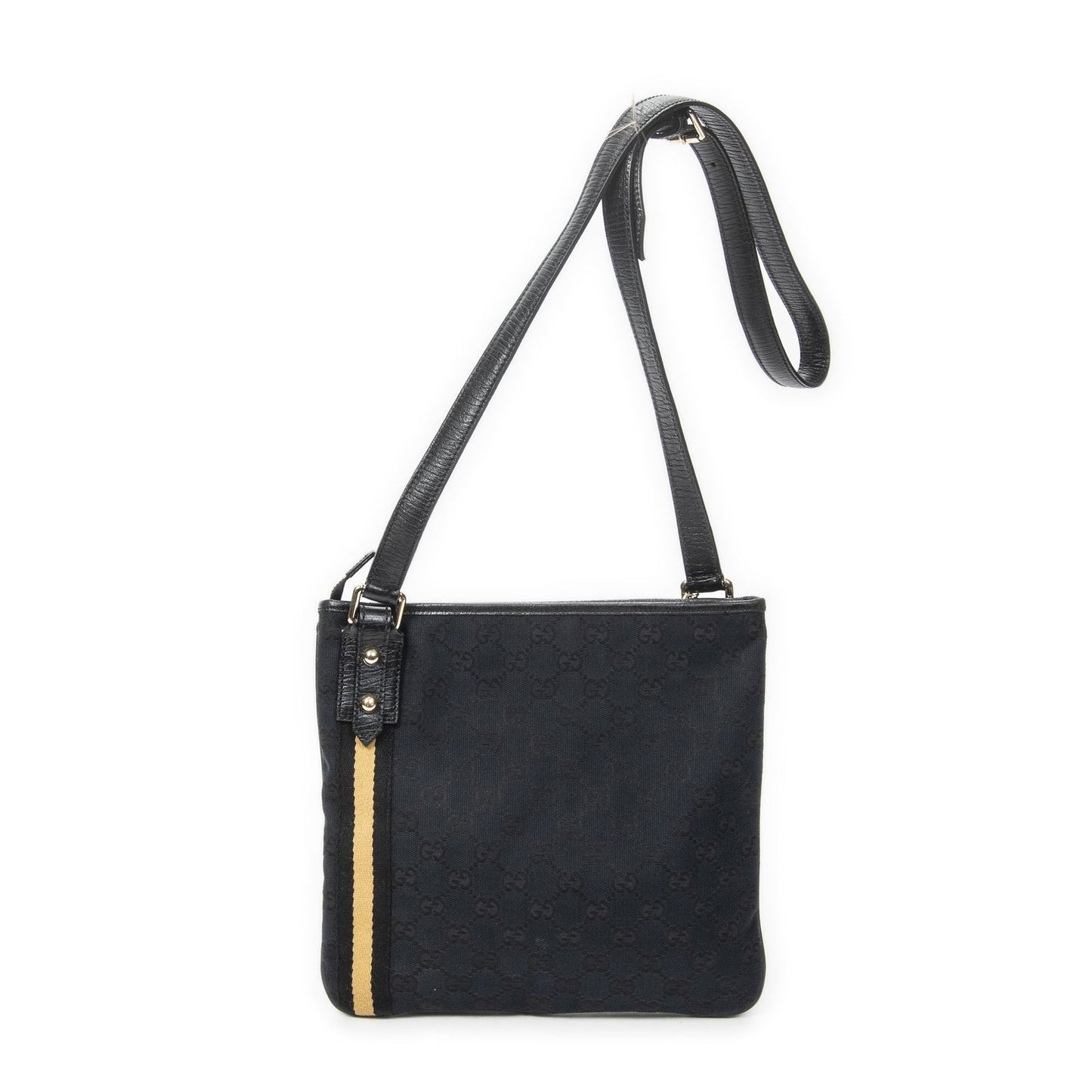 Gucci Web Jolique Crossbody Black GG Canvas — view 5