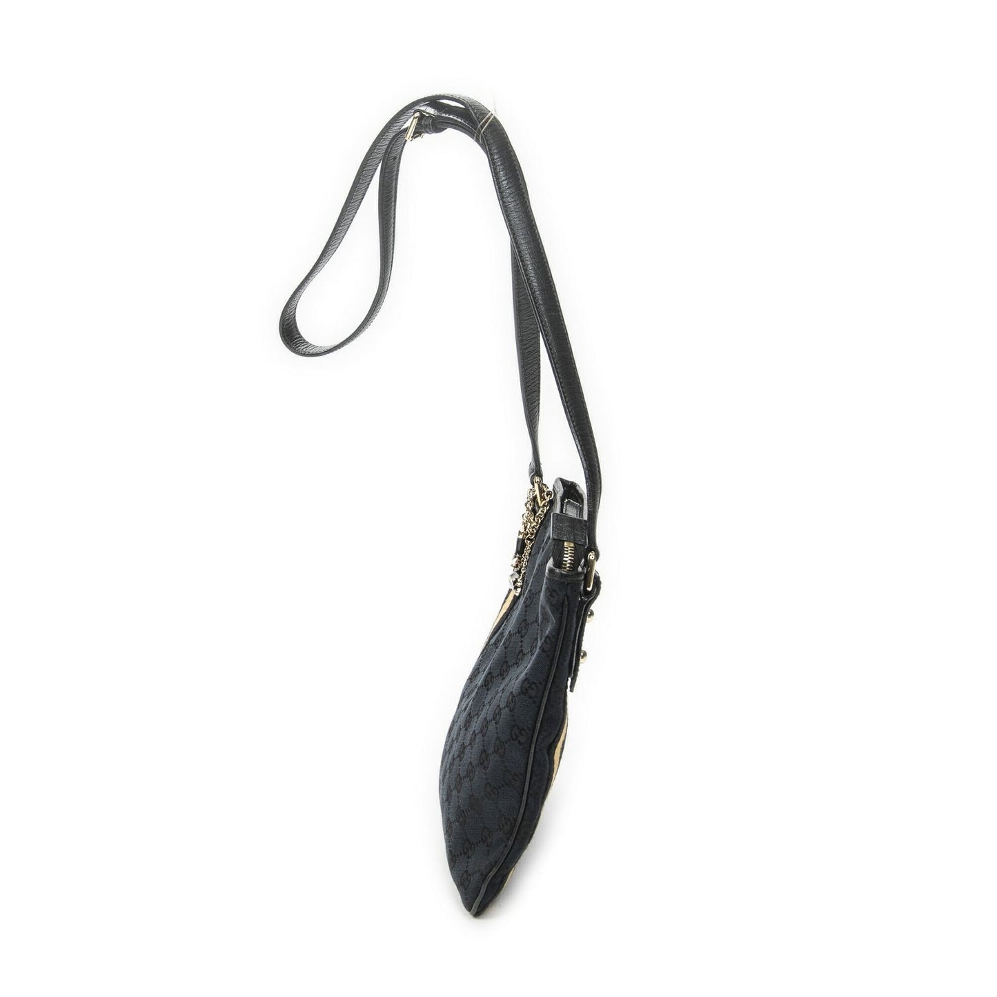 Gucci Web Jolique Crossbody Black GG Canvas — view 3