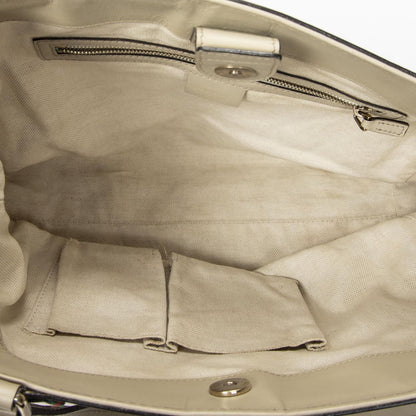 Gucci Mayfair Tote Ivory Beige GG Canvas — view 9