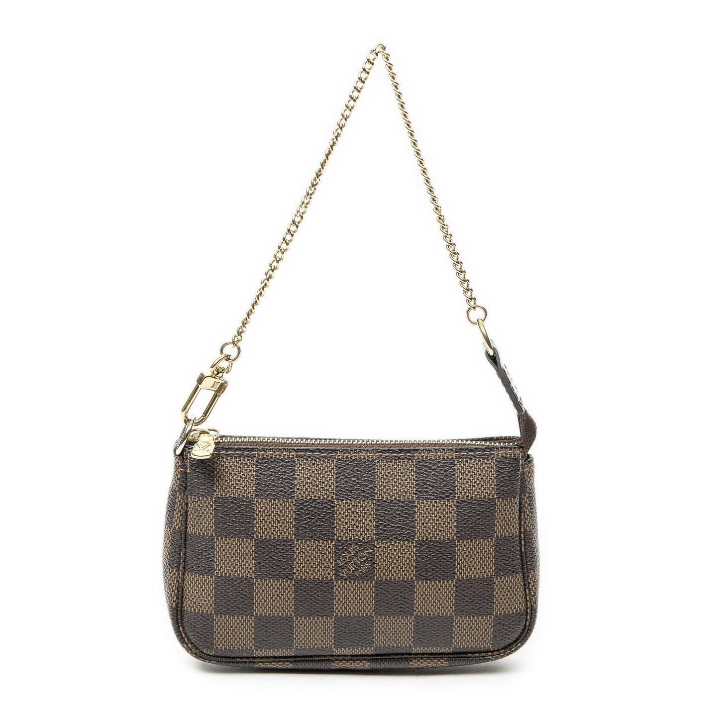 Louis Vuitton Mini Pochette Brown Damier Ebene