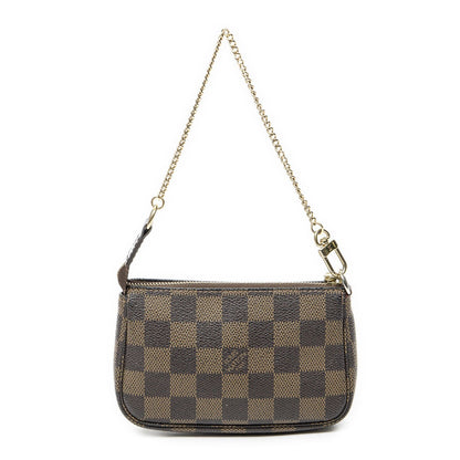Louis Vuitton Mini Pochette Brown Damier Ebene — view 5