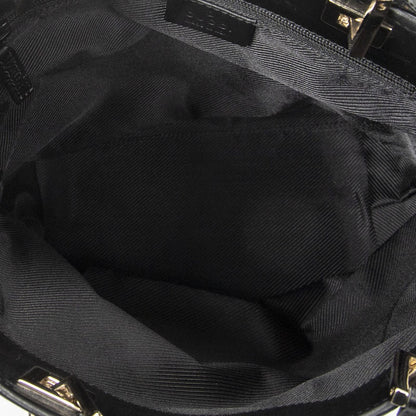 Gucci Small Bucket Tote Black GG Canvas — view 9