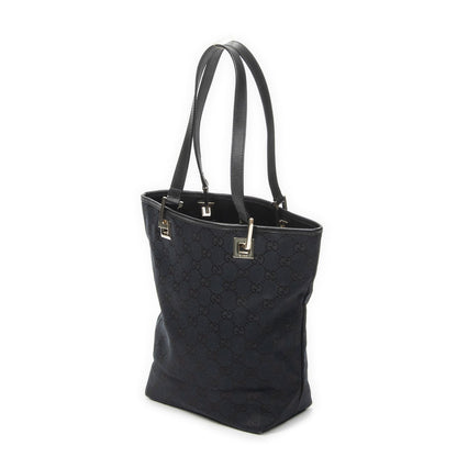 Gucci Small Bucket Tote Black GG Canvas — view 2