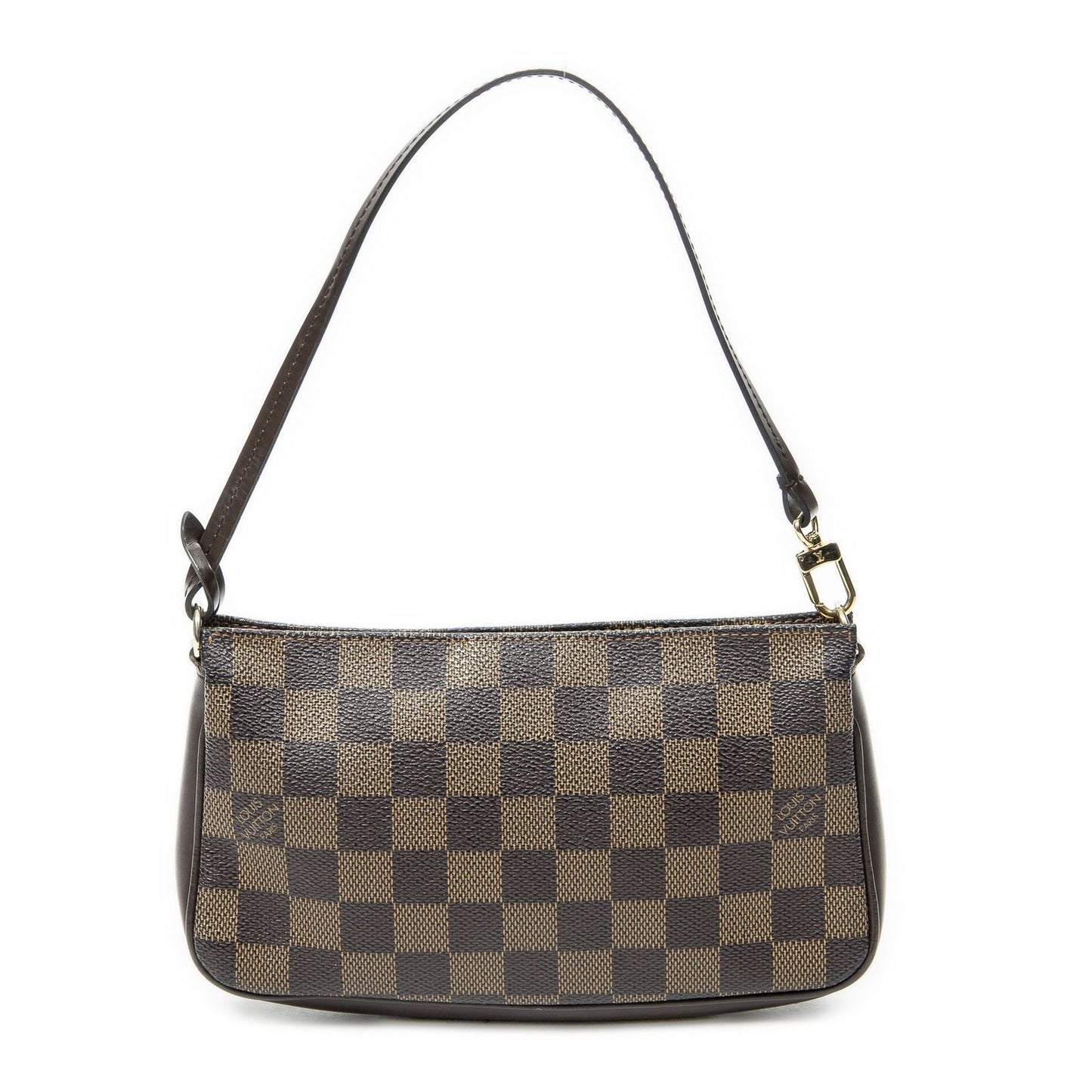 Louis Vuitton Navona Pochette Brown Damier Ebene — view 5