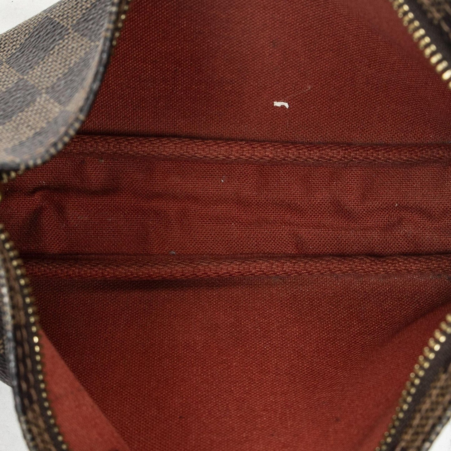 Louis Vuitton Navona Pochette Brown Damier Ebene — view 9