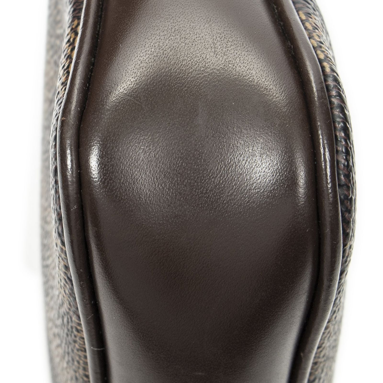 Louis Vuitton Navona Pochette Brown Damier Ebene — view 8