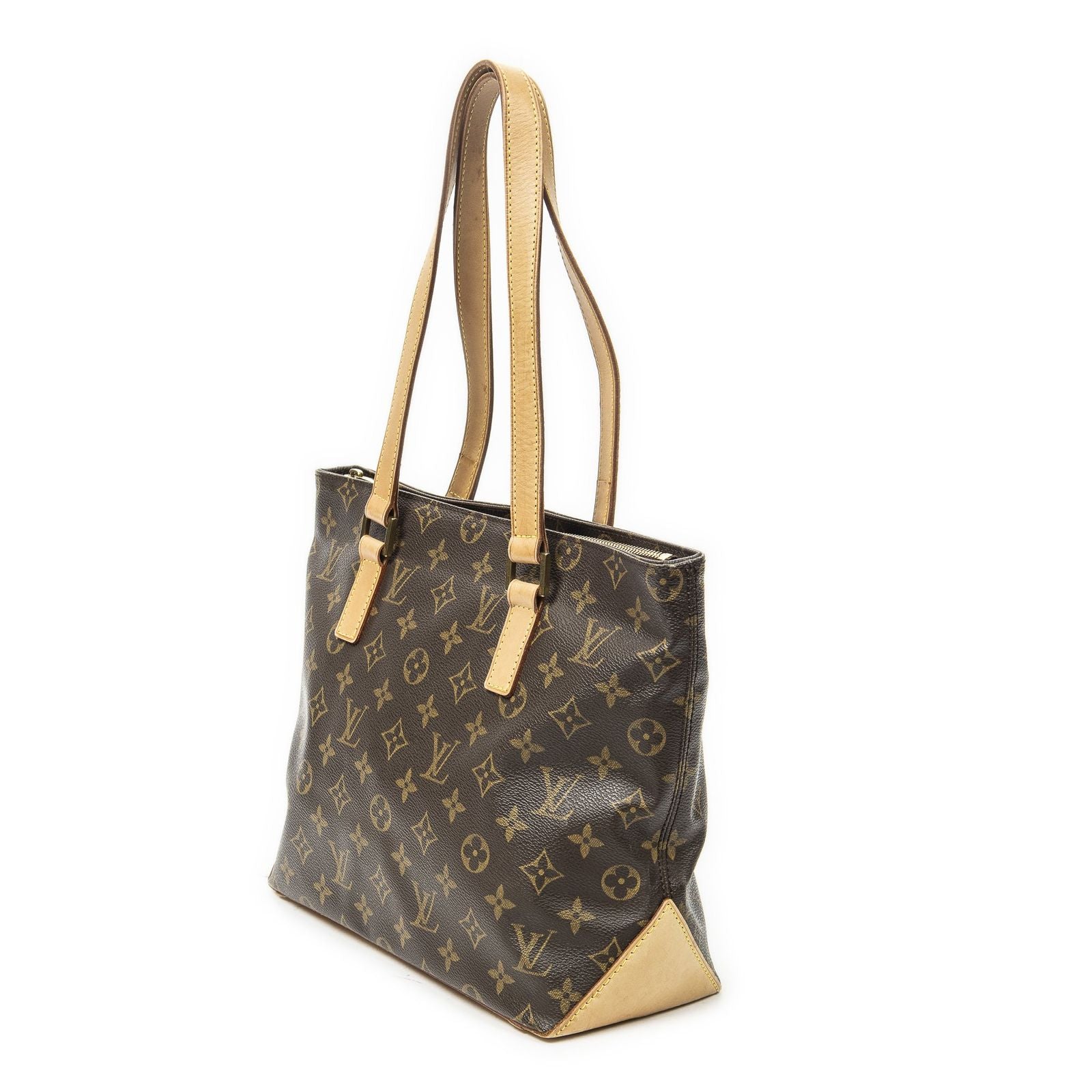 Louis Vuitton Cabas Piano Brown Monogram Canvas Tote — view 2