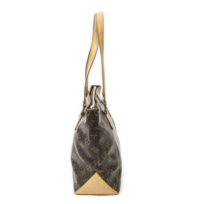 Louis Vuitton Cabas Piano Brown Monogram Canvas Tote — view 4