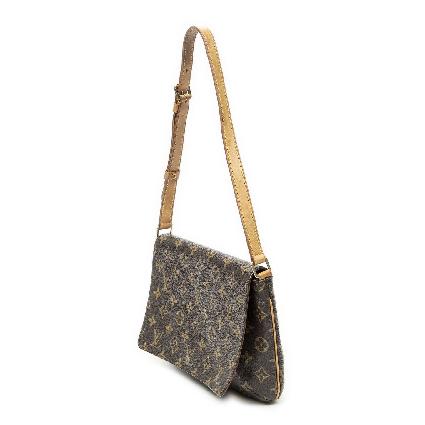 Louis Vuitton Musette Tango Brown Monogram Canvas Messenger — view 2