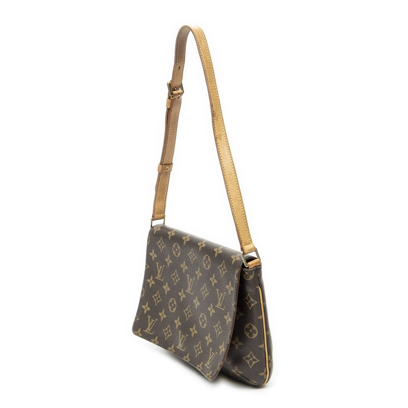 Louis Vuitton Musette Tango Brown Monogram Canvas Messenger — view 2