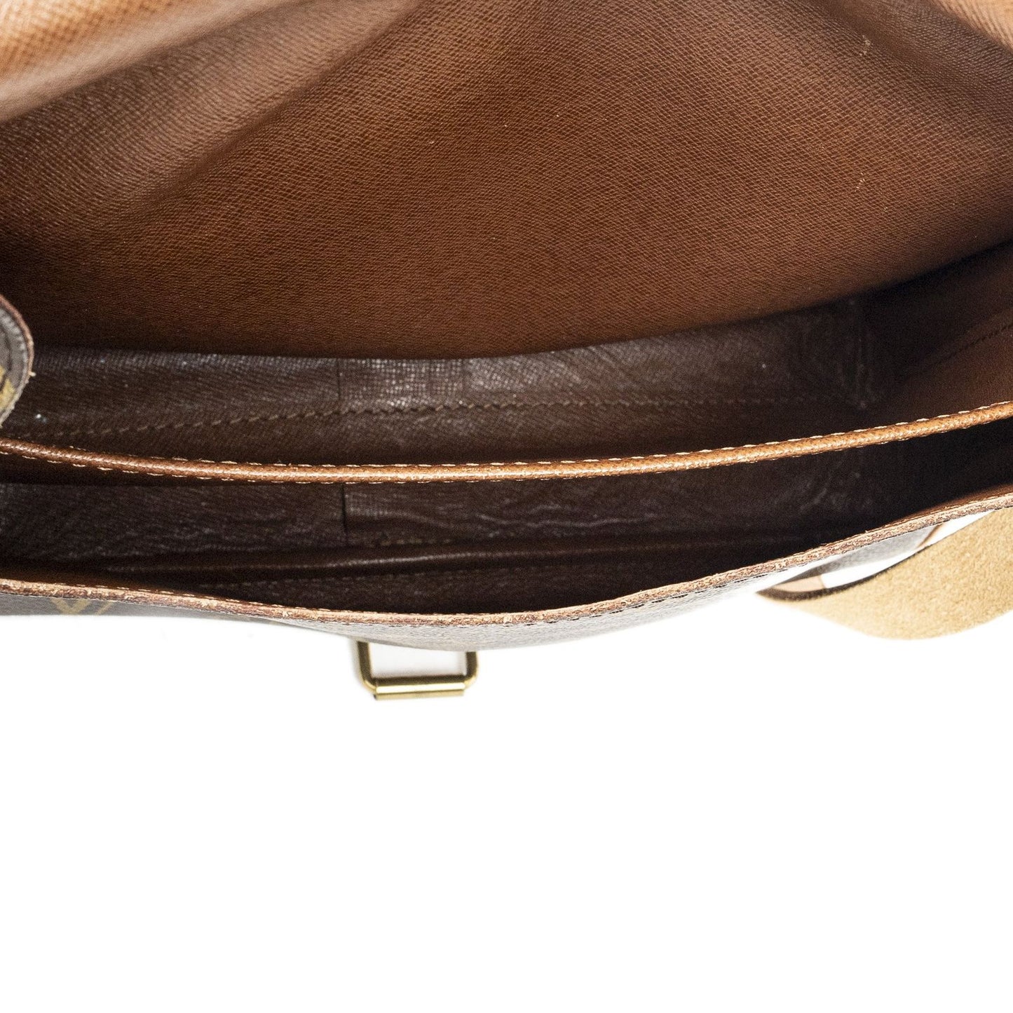Louis Vuitton Cartouchiere Brown Monogram Canvas Messenger — view 9