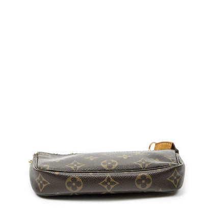 Louis Vuitton Mini Pochette Brown Monogram Canvas — view 6
