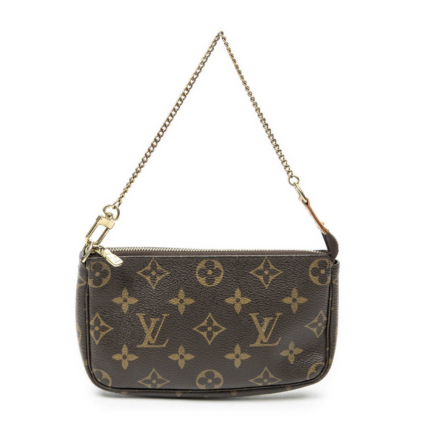 Louis Vuitton Mini Pochette Brown Monogram Canvas