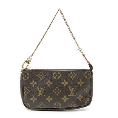 Louis Vuitton Mini Pochette Brown Monogram Canvas — view 5