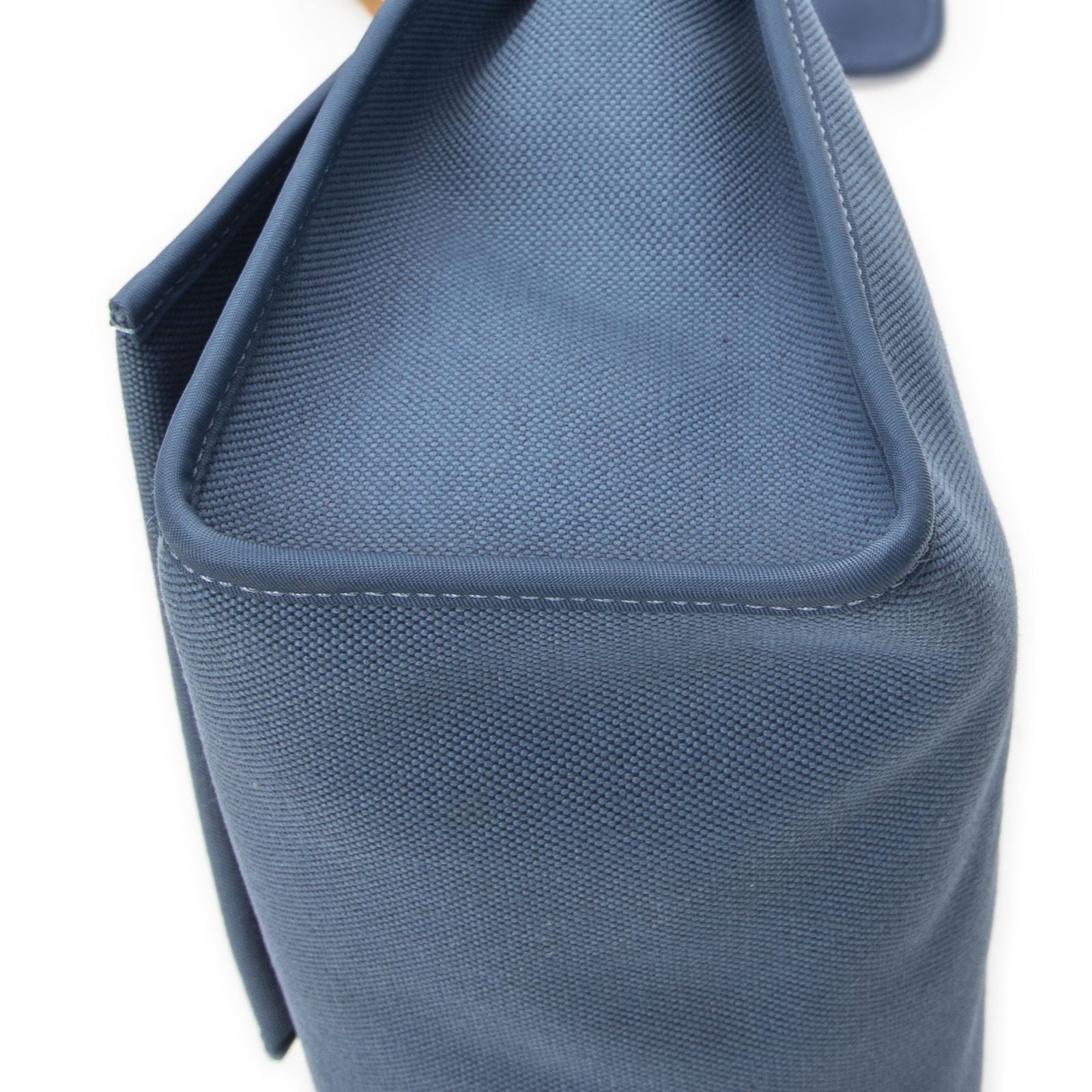 Hermes Herbag Zip Blue Tantoile Officier Handbag — view 7