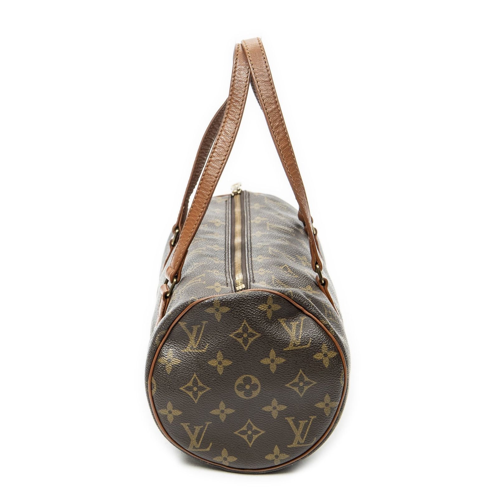 Louis Vuitton Papillon Brown Monogram Canvas Handbag — view 3