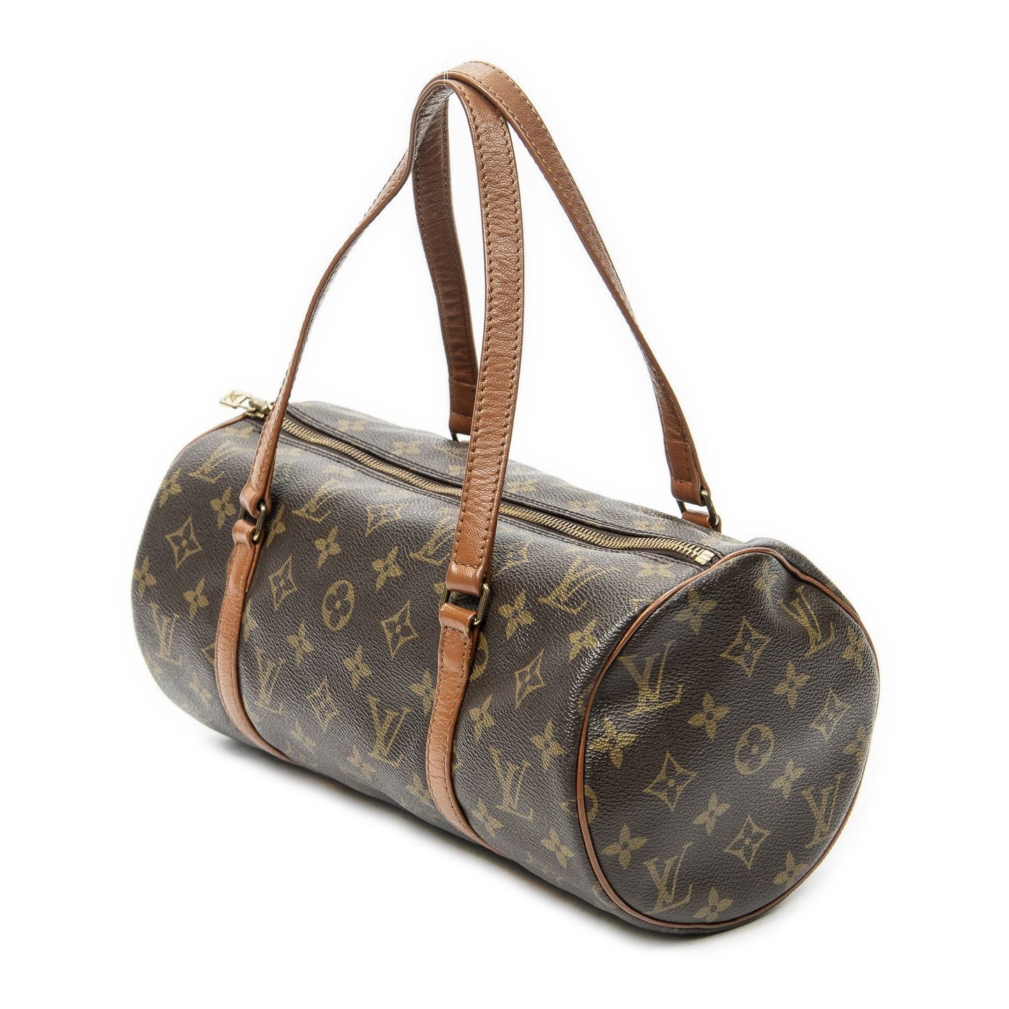 Louis Vuitton Papillon Brown Monogram Canvas Handbag — view 2