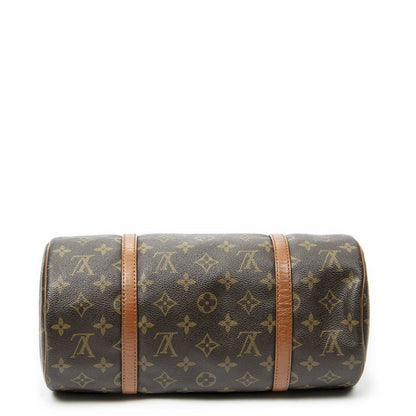 Louis Vuitton Papillon Brown Monogram Canvas Handbag — view 6