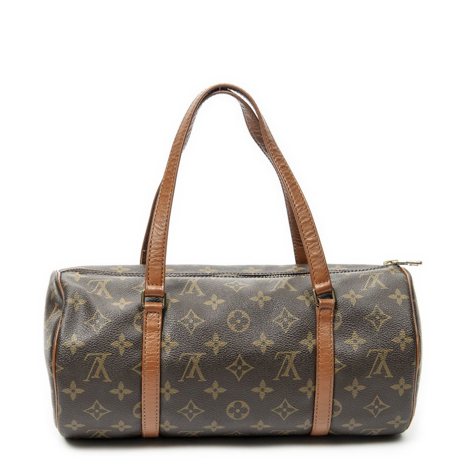 Louis Vuitton Papillon Brown Monogram Canvas Handbag — view 5