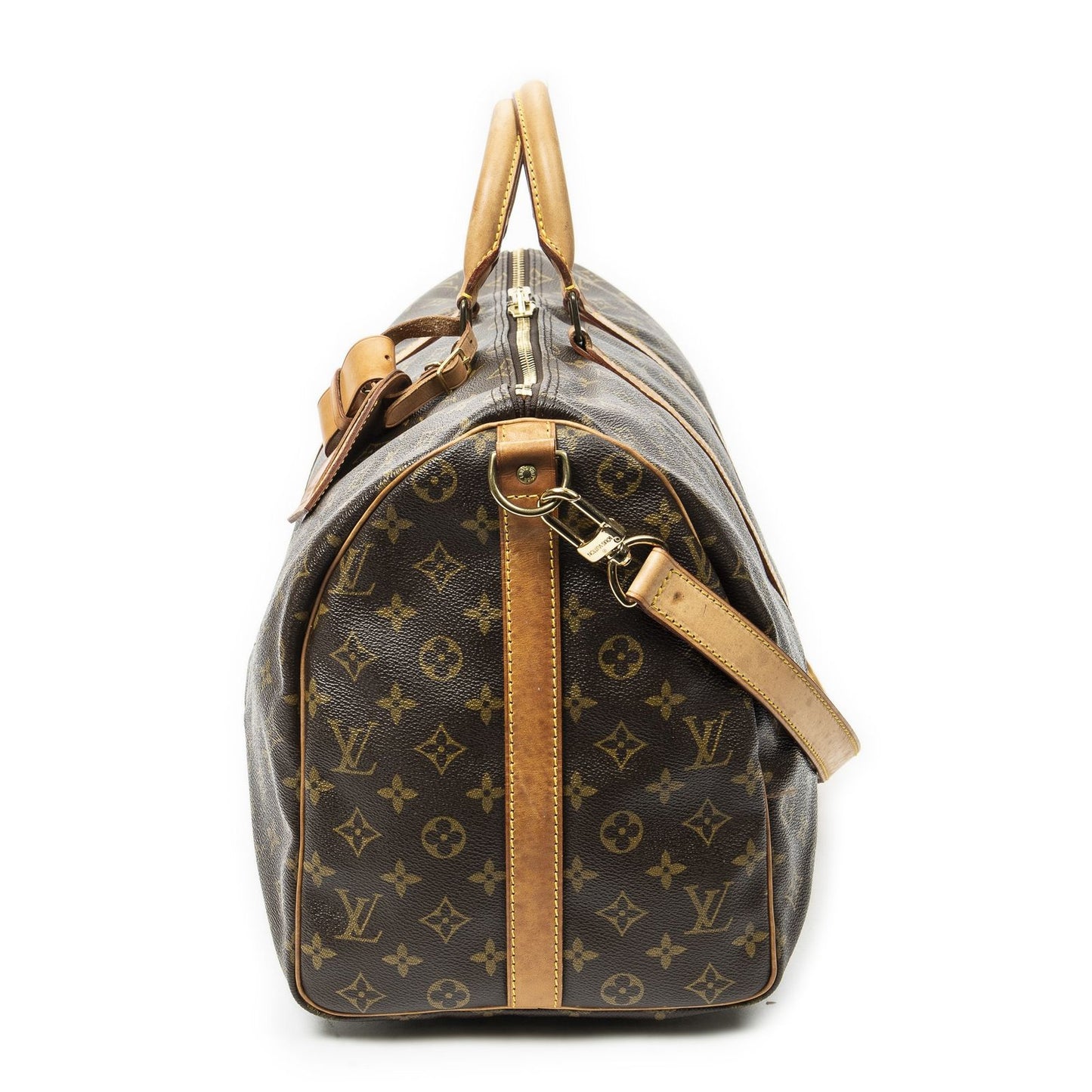 Louis Vuitton Keepall Bandouliere Brown Monogram Canvas — view 3