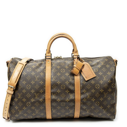 Louis Vuitton Keepall Bandouliere Brown Monogram Canvas